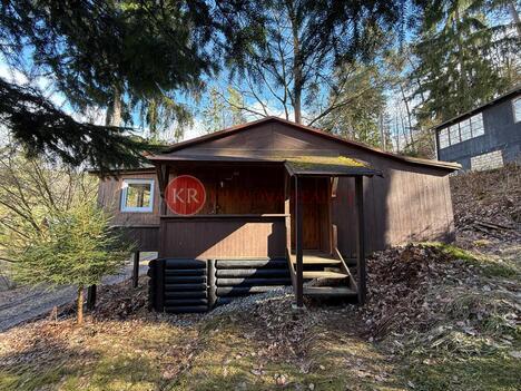 Prodej dřevěné chaty u řeky Malše – Doudleby u Českých Budějovic