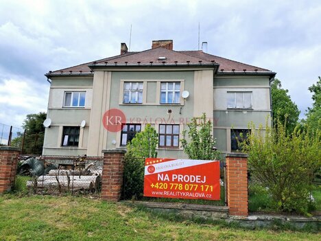 Prodej bytu 2+1 se stavebním pozemkem 1.305 m² v obci Horní Dvořiště
